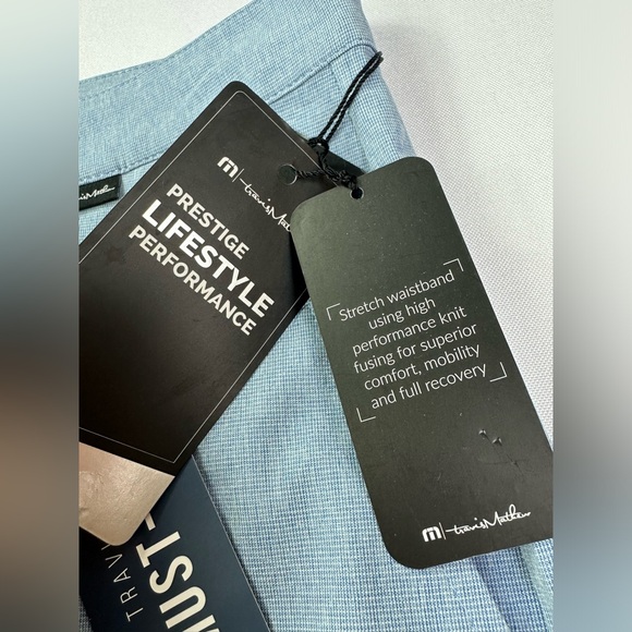 NWT Travis Mathew beck shorts blue size 40 - Picture 6 of 7